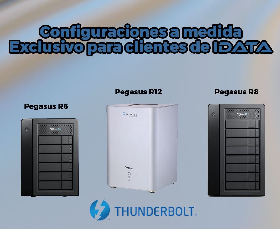 Promise Pegasus - configuraciones a medida